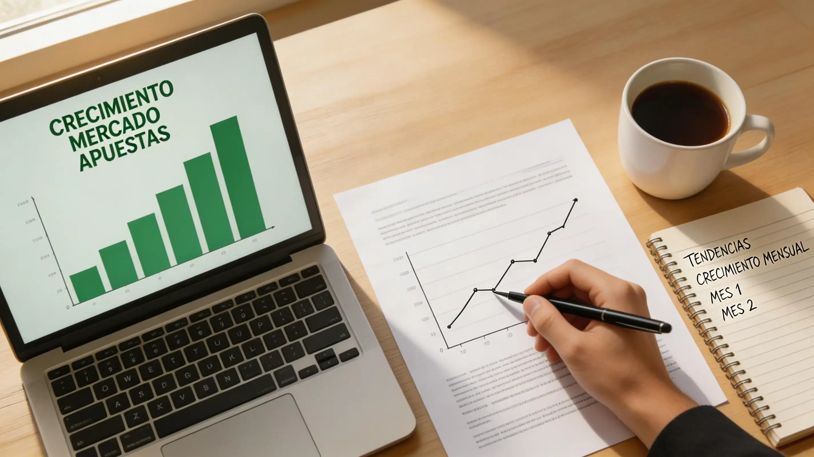 Crecimiento del mercado de apuestas deportivas en España con datos de la DGOJ